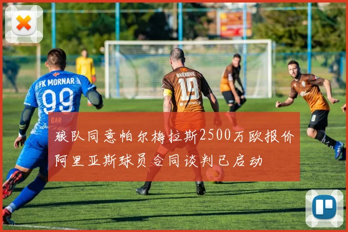 狼队同意帕尔梅拉斯2500万欧报价阿里亚斯球员合同谈判已启动